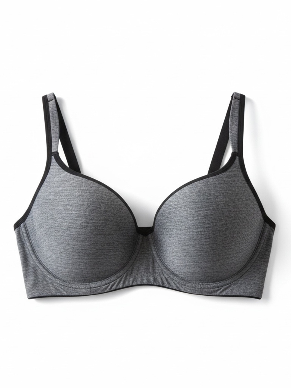 OGL Heathered Gray Seamless Underwire Bra